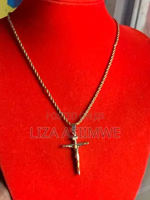 Holy Crucifix Rope Necklace