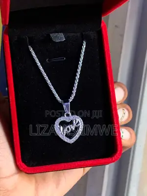 Hollow Love Heart Pendant Necklace