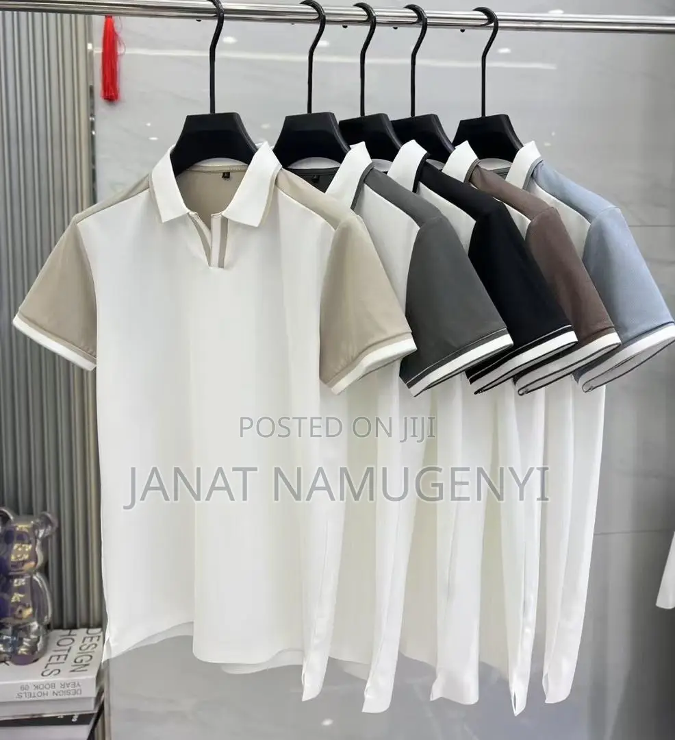 Elegant White and Colored Sleeve Tshirts