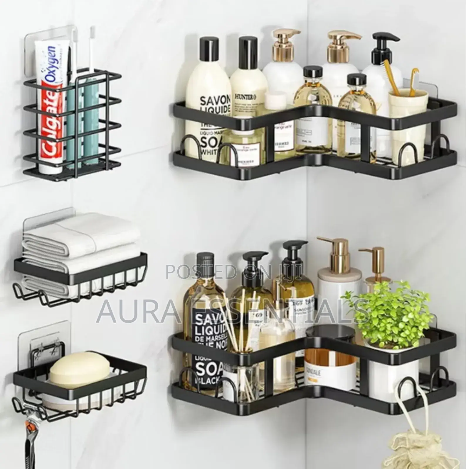 Unique Wall Mounted Bathroom Organizer
