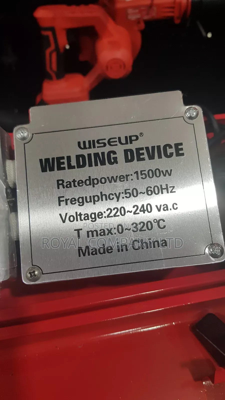 Pipe Welding Machine 1500watts