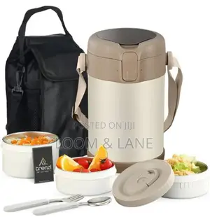 2.3l Stainless Steel Lunch Box With Insulated Lunch Bag