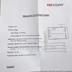 Hik Power Supply 16 Channel