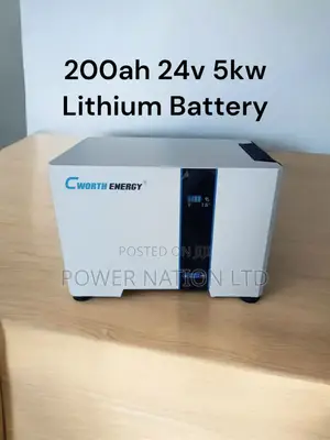 200ah 24v 5kw Cworth Lithium Battery (Boom Booster)