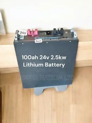 100ah 24v 2.5kwh Lithium Battery