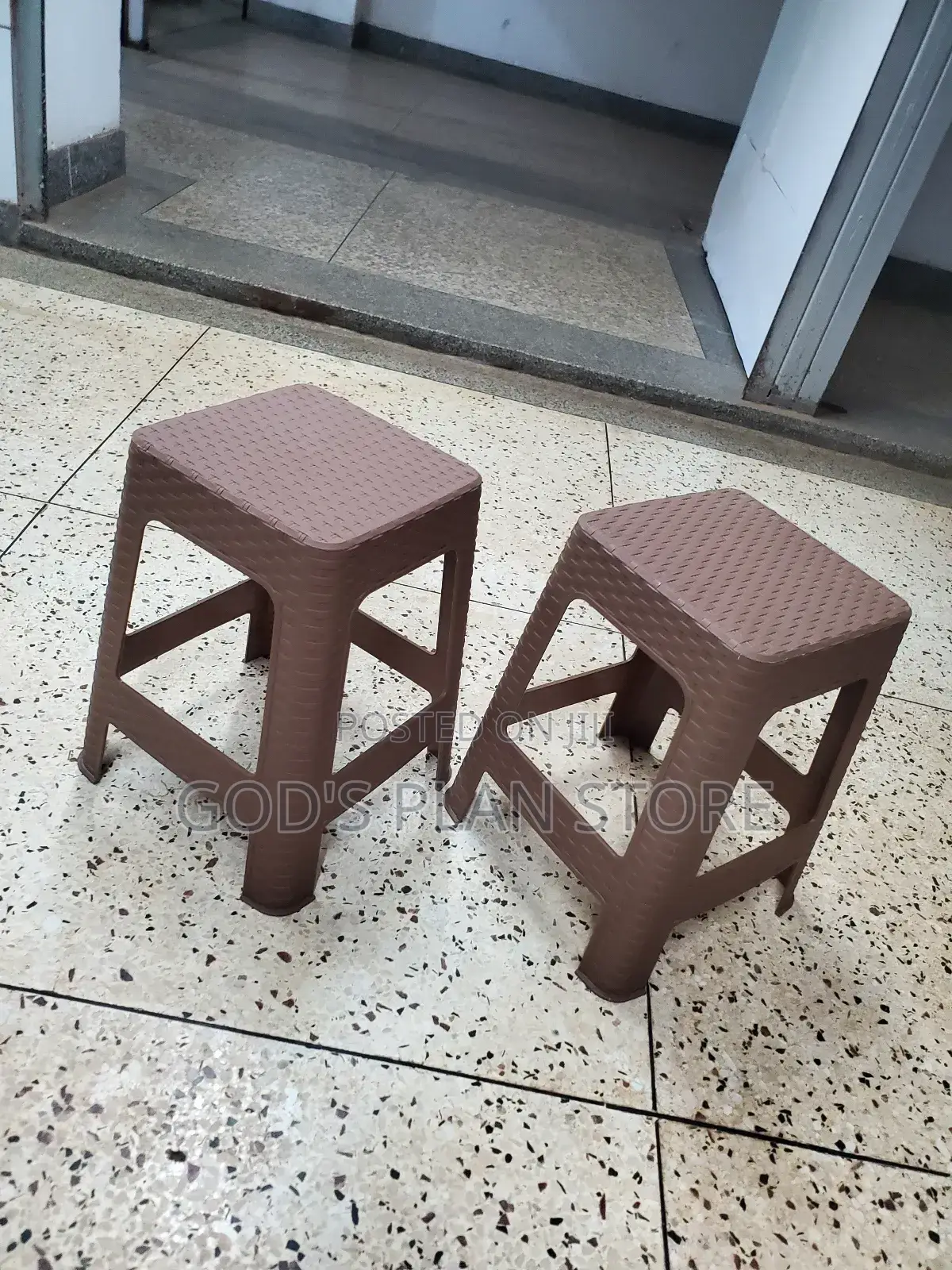 Brown Stool Brown Stool Plastic