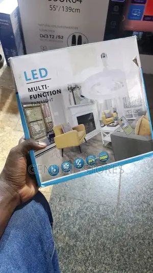 Led Multifunction Bulb Fan With Both a Fan and Bulb.