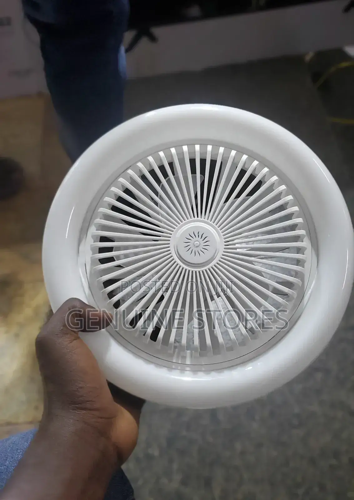 Led Multifunction Bulb Fan With Both a Fan and Bulb.