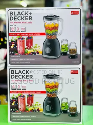 1.5l Blender With 2mills 400w