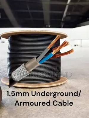 1.5mm 4core Armoured / Underground Cable Pure Copper