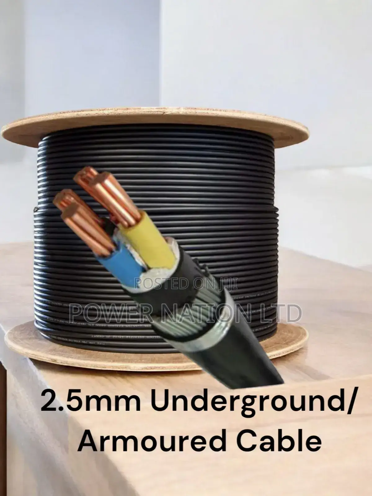 2.5mm 4core Armoured / Underground Cable Pure Copper