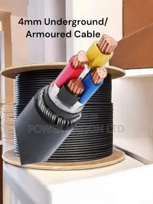 4mm 4core Armoured Underground Cable for Electrical Wiring