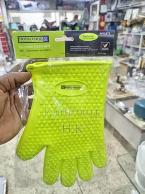 1pair Royalford Rf10275 Silicone Oven Mitt.