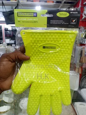 1pair Royalford Rf10275 Silicone Oven Mitt.