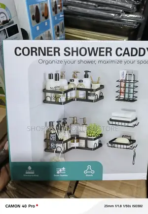 Corner Shower Bathroom Organizer