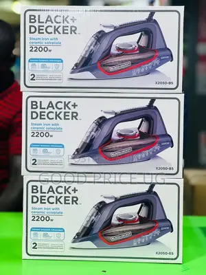 Steam Iron With Ceramic Soleplate 2200w