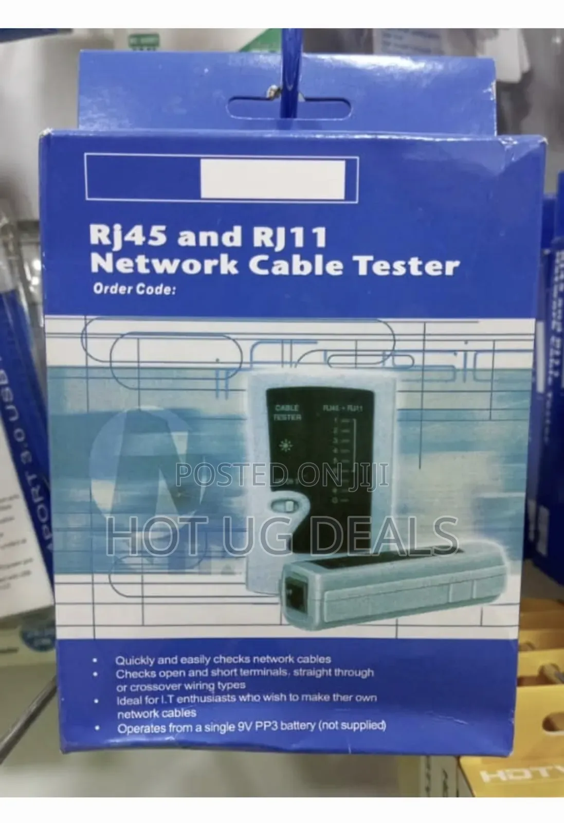 Rj45 And Rj11 Network Cable Tester