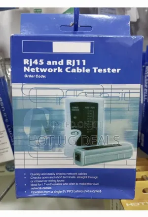 Rj45 And Rj11 Network Cable Tester