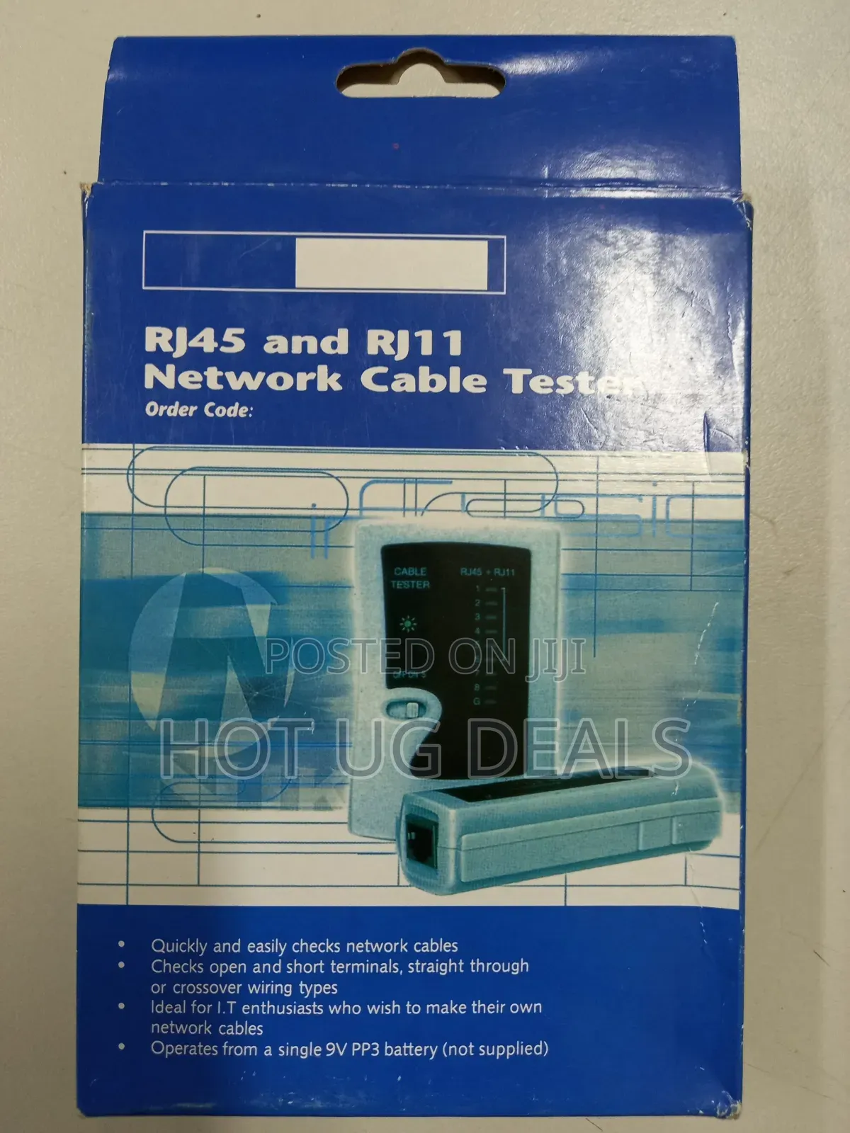 Rj45 And Rj11 Network Cable Tester