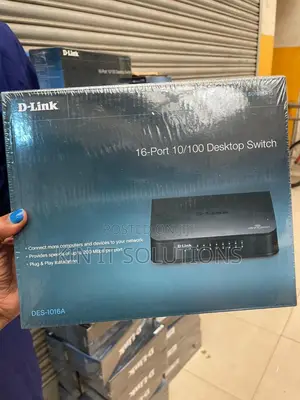 D-Link 16port Switch .
