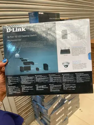 D-Link 16port Switch .