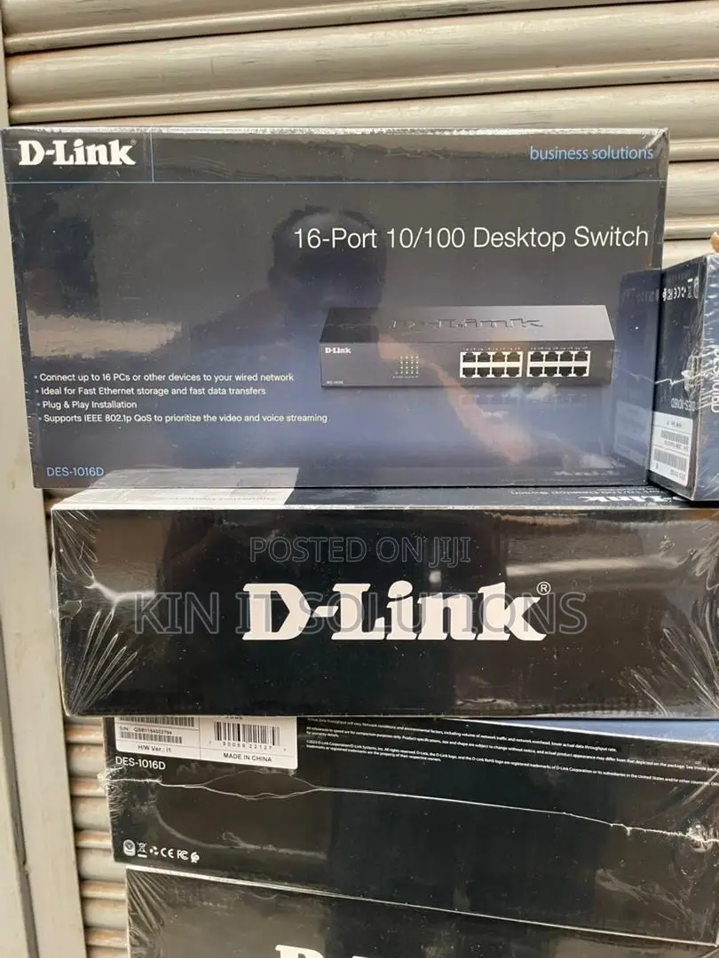 D-Link 16port Switch Rackmount.