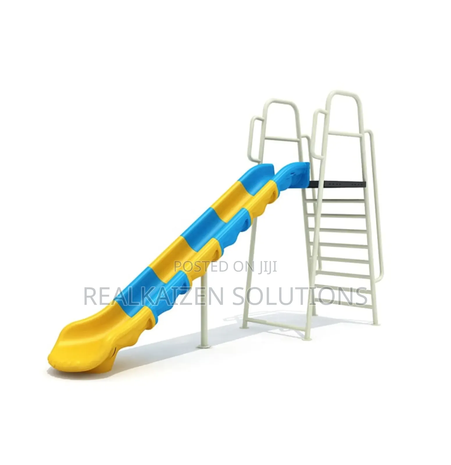 Multi Color Sturdy Fun Wave Playground Slide 4 Meters