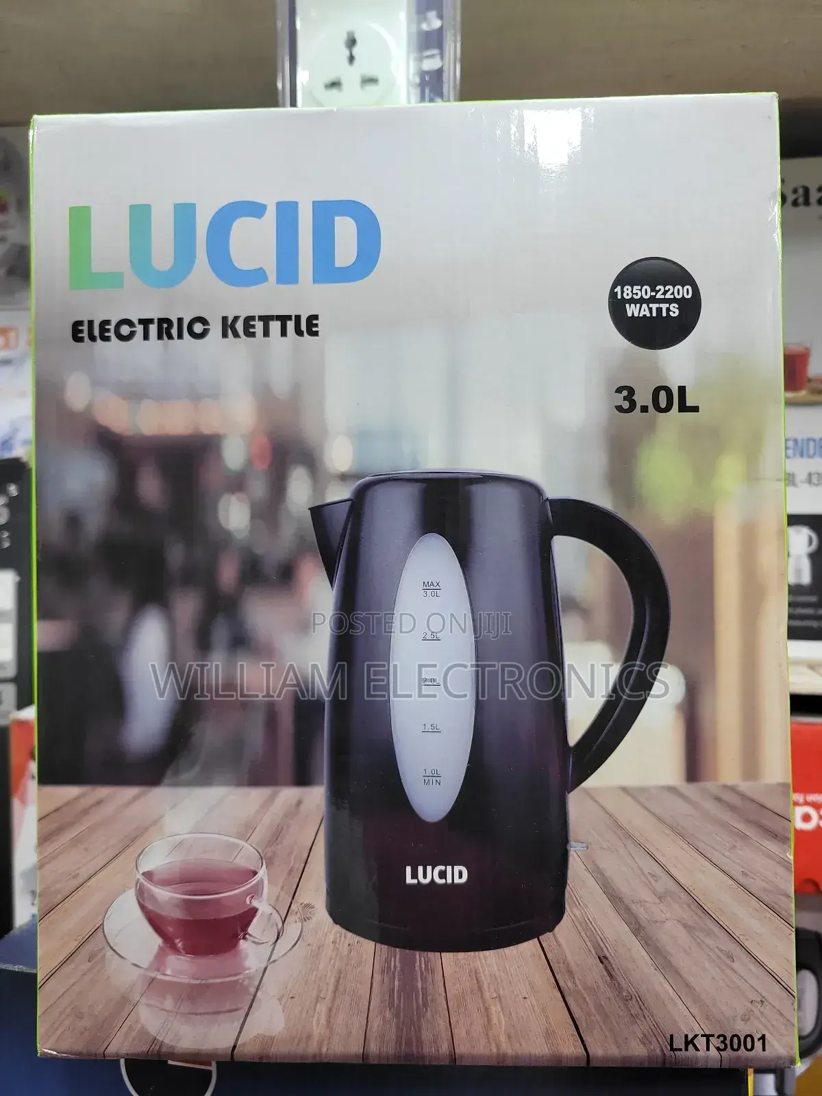 Lucid Electric Kettle 3.0l