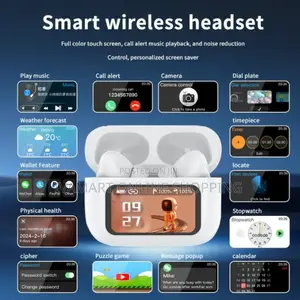 Anc / Enc Smart Wireless Earbuds Pro - Ai Touchscreen