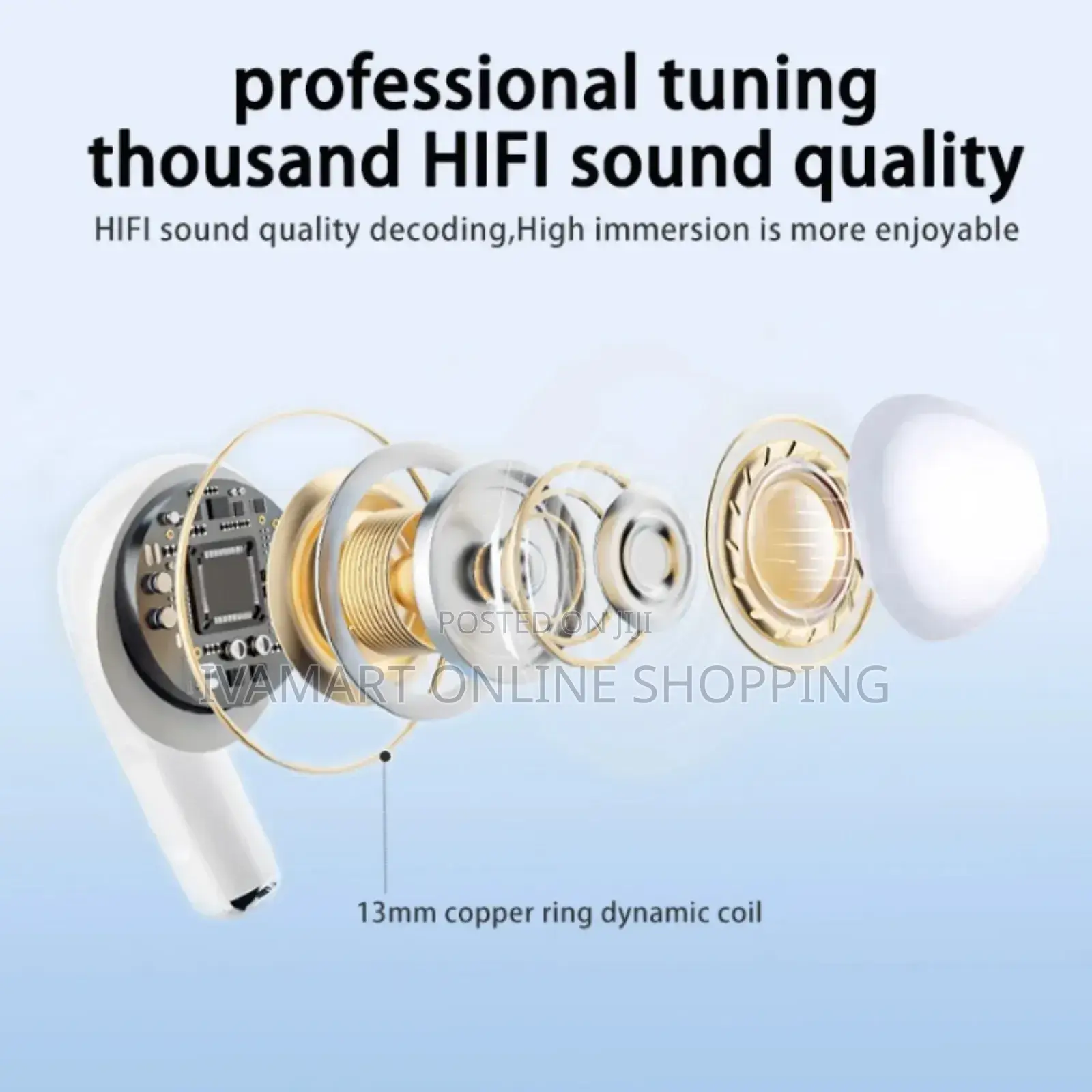 Anc / Enc Smart Wireless Earbuds Pro - Ai Touchscreen