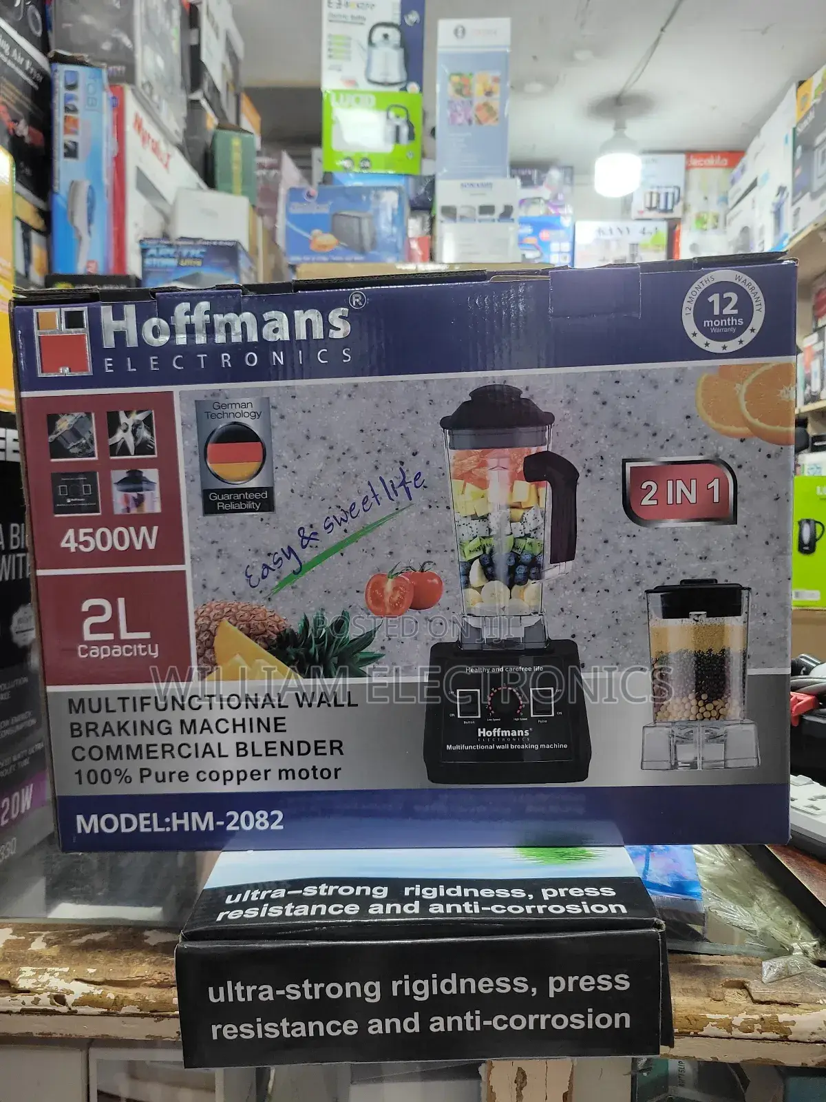 Hoffmans Commercial Blender 2 Litres