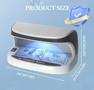Rechargeable Desktop Fake Currency Detector