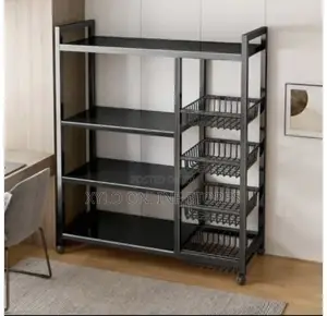 Carbon Steel Kitchen Storage Rack