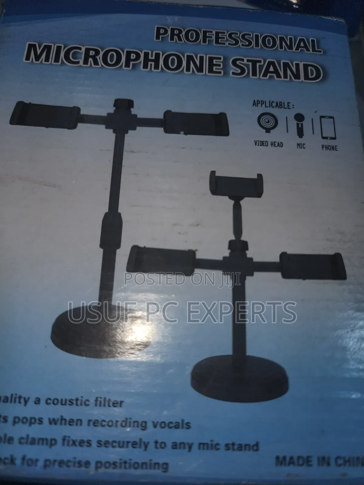Triple Professional Phone Stand Tripod