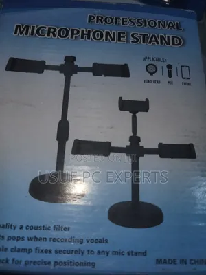 Triple Professional Phone Stand Tripod