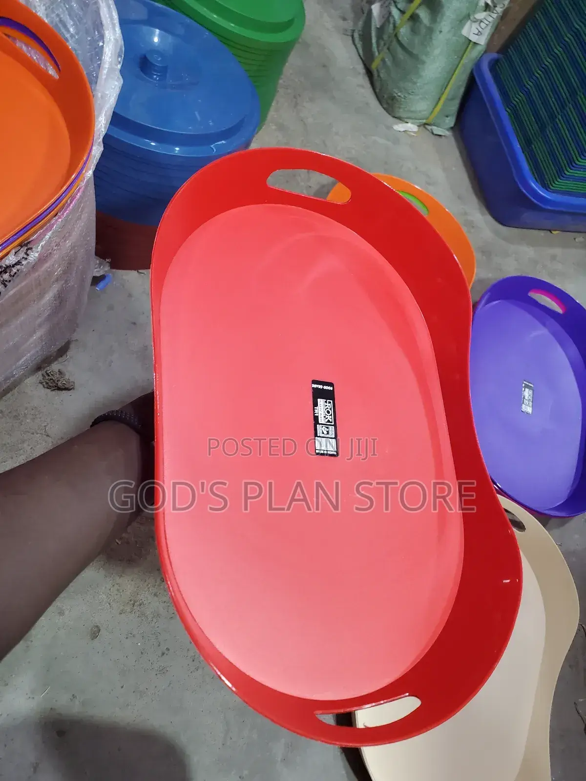 12pcs Sumo Plastic Serving Trays