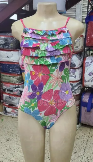 Kids 1-piece Swimsuit Wear 10 To 17 Years - Prints Vary