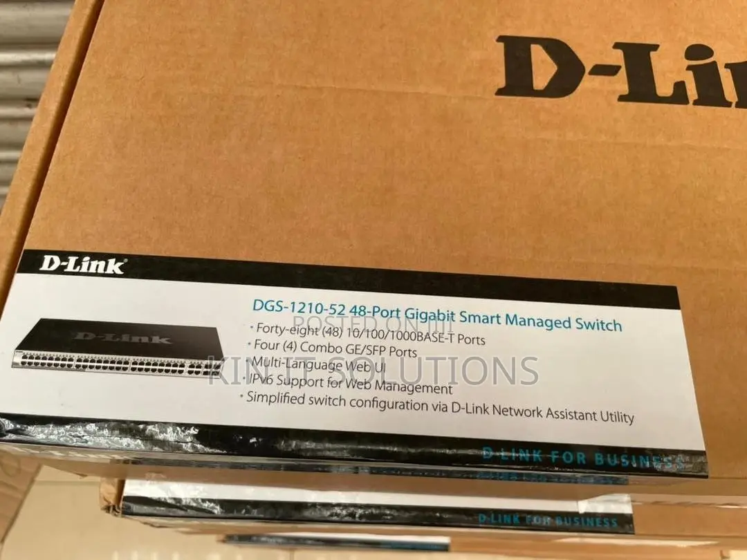 D-Link DGS 1210 48 Gigabit Switch .