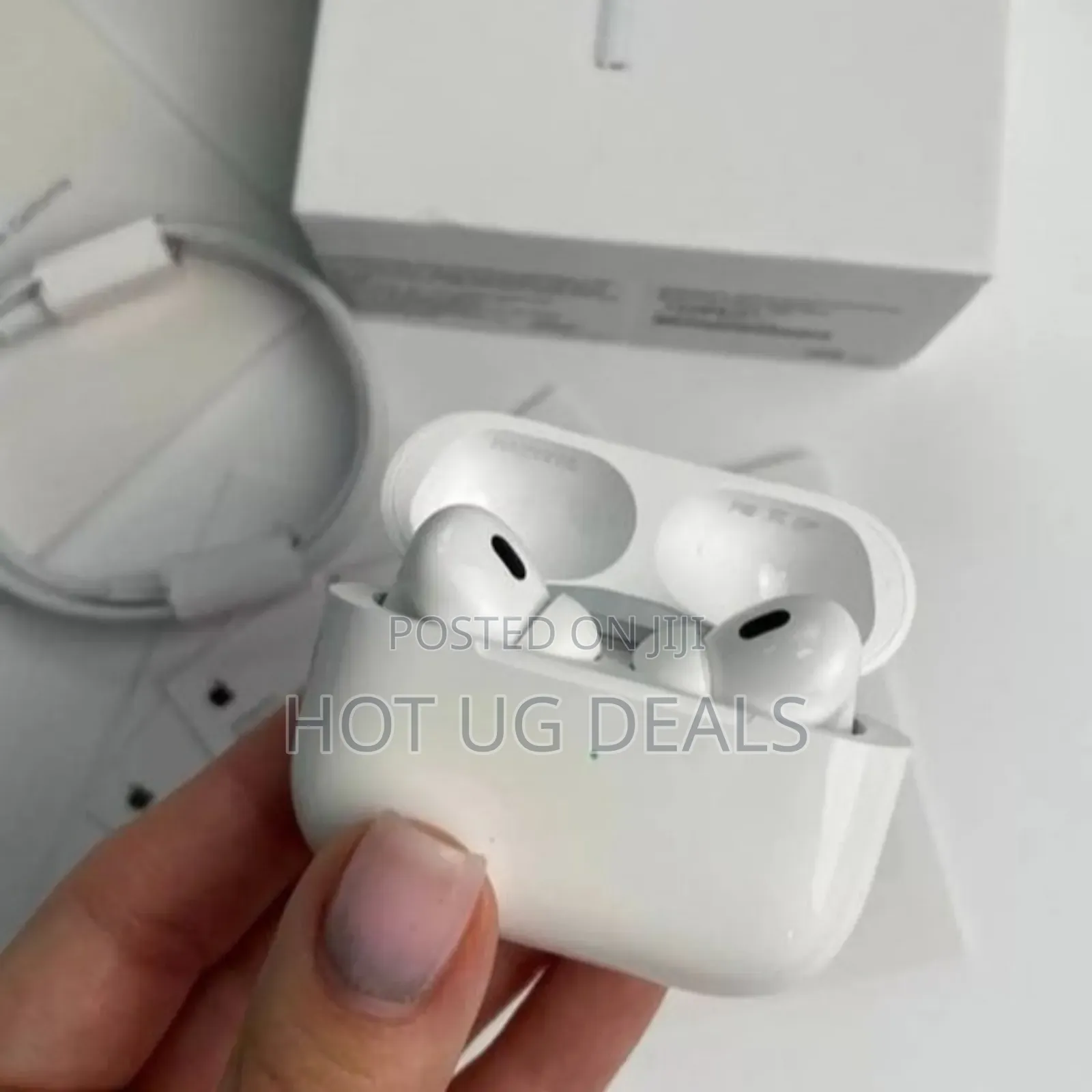 Airpods Pro With Charging Case Earbuds  - White