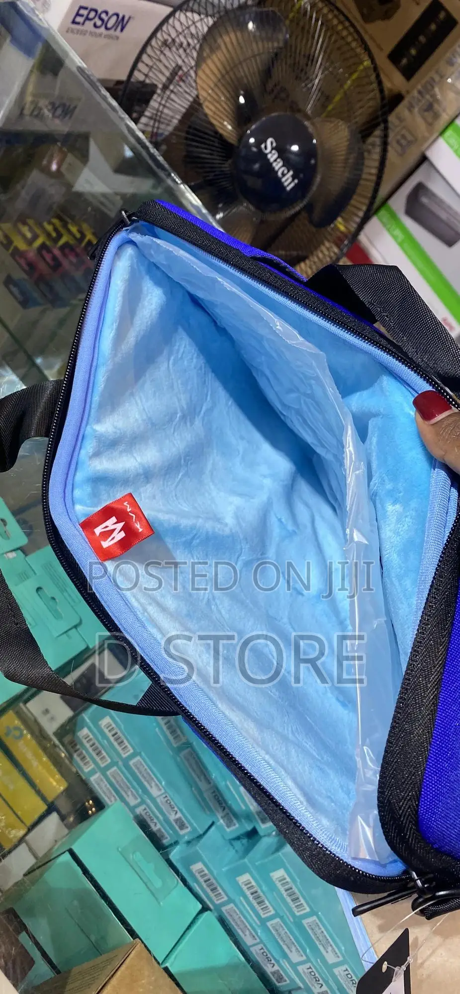 KVM Carry Case Blue Laptop Bag