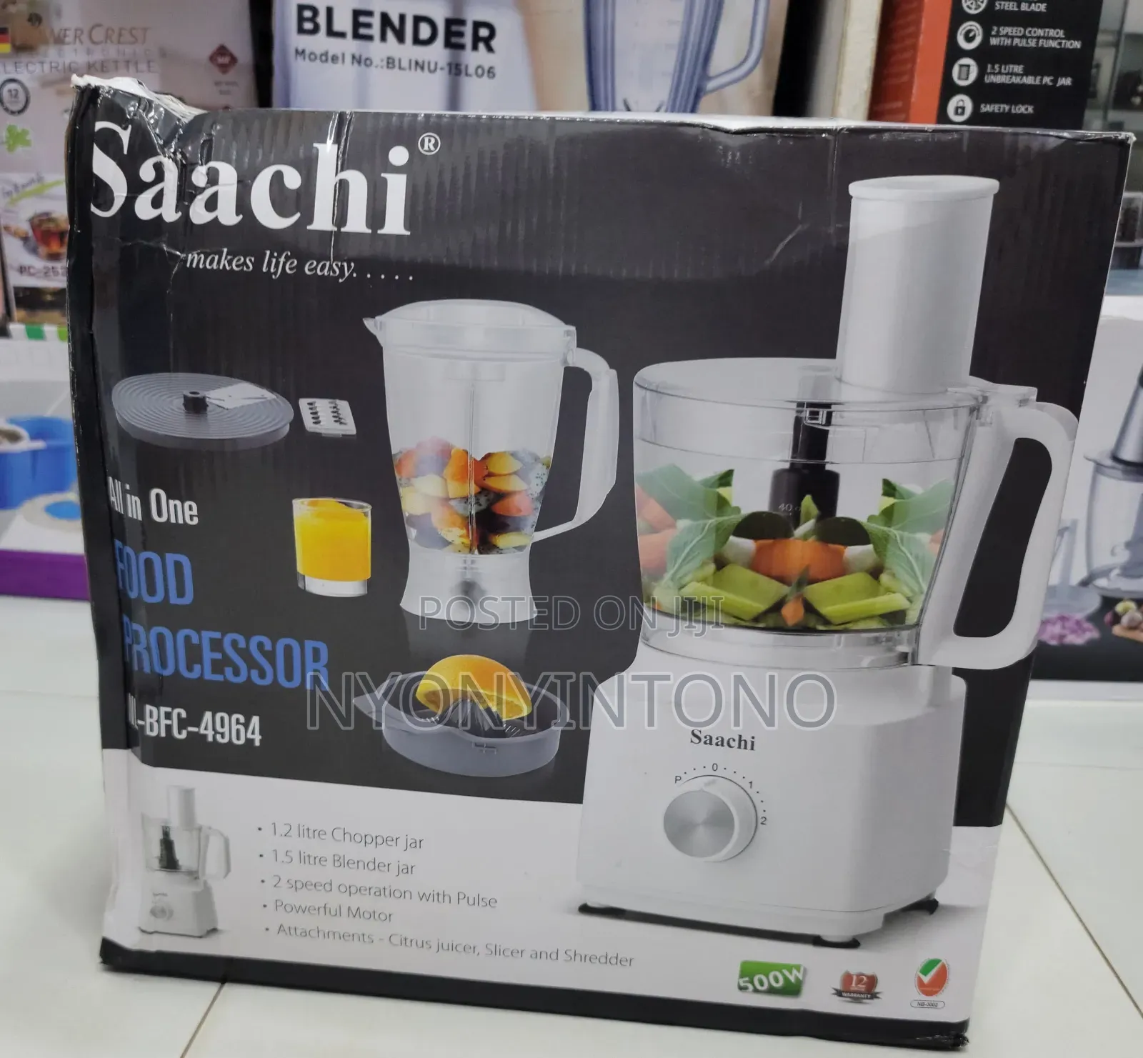 Saachi All in One Food Processor