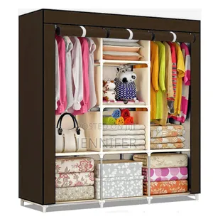 Dust Proof 3 Column Wardrobe