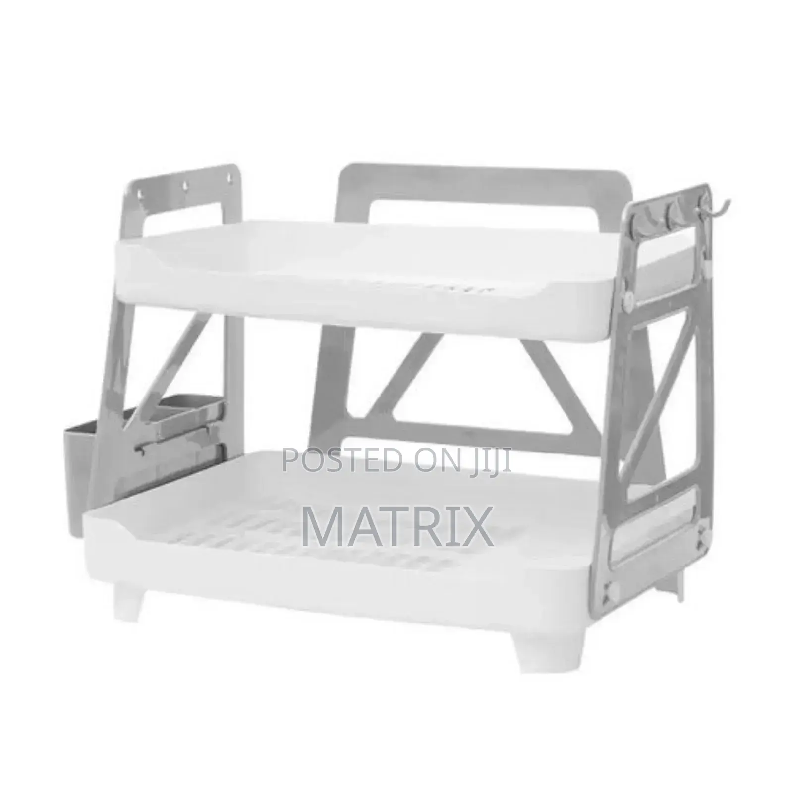 2 Tier/Double Dish Drainer - Multicolor