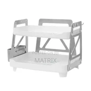 2 Tier/Double Dish Drainer - Multicolor