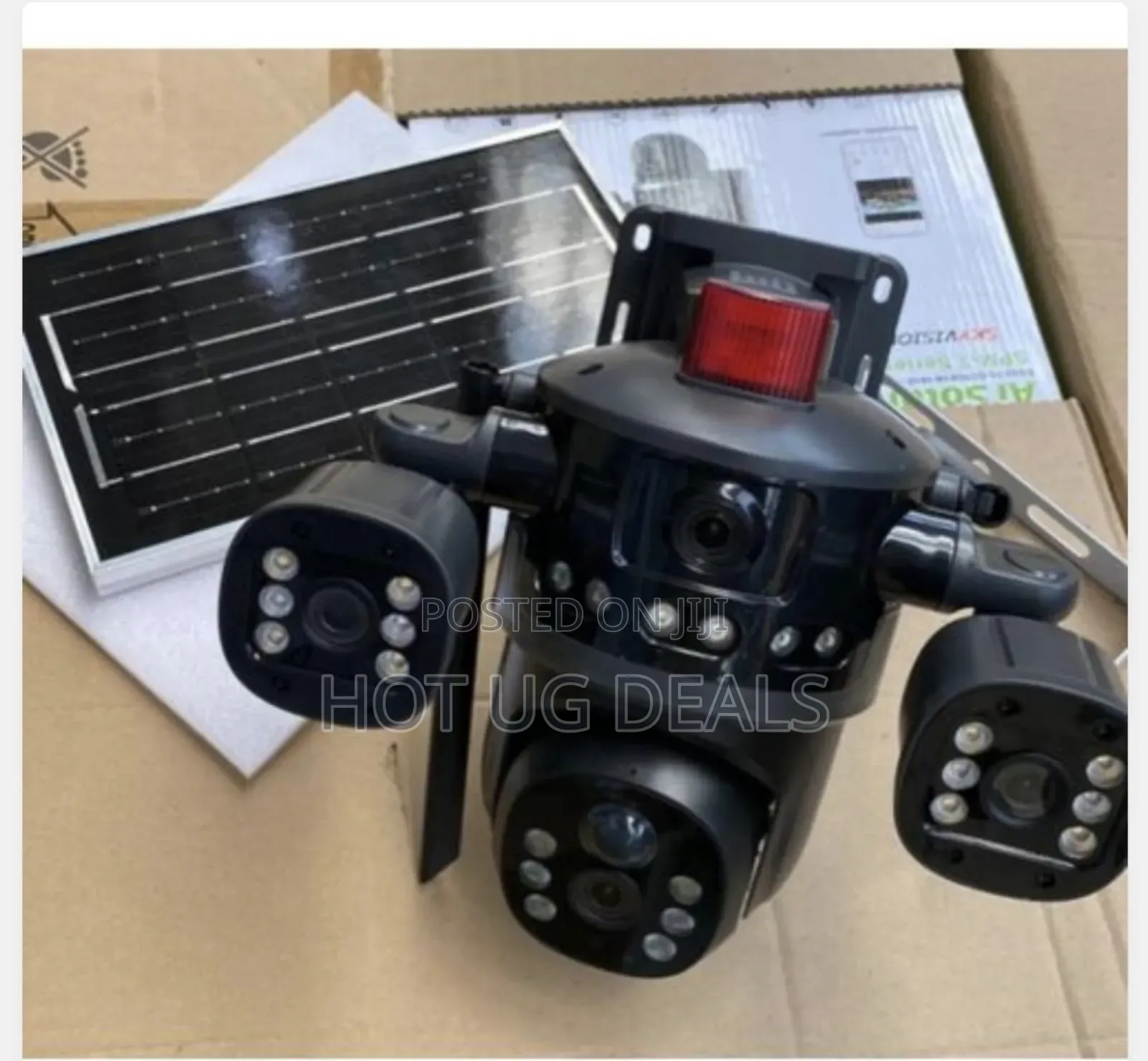 Sky Vision Skyvision Triple Lens Solar Ptz Camera