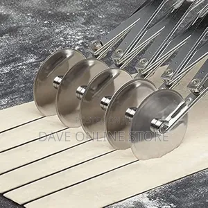 Stainless Pizza Slicer,Expandable Pastry Knife Baking Cutter