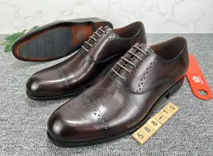 Original Dark Tan Renato Castello Formal/Gentle Oxford Shoes