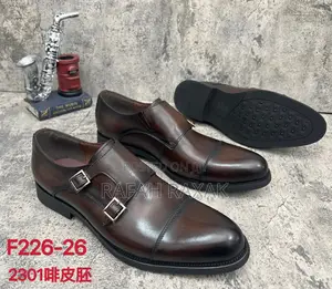 Men’S Super Classic Robby Cavally Double Monk Strap Oxfords