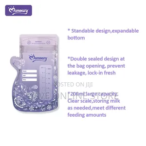 25 PCS Double Sealed Breast Milk Storage Bags