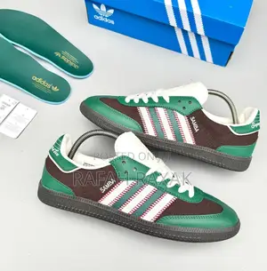 Adidas Samba Og “Notitle Brown/Green” Sneakers in Stock